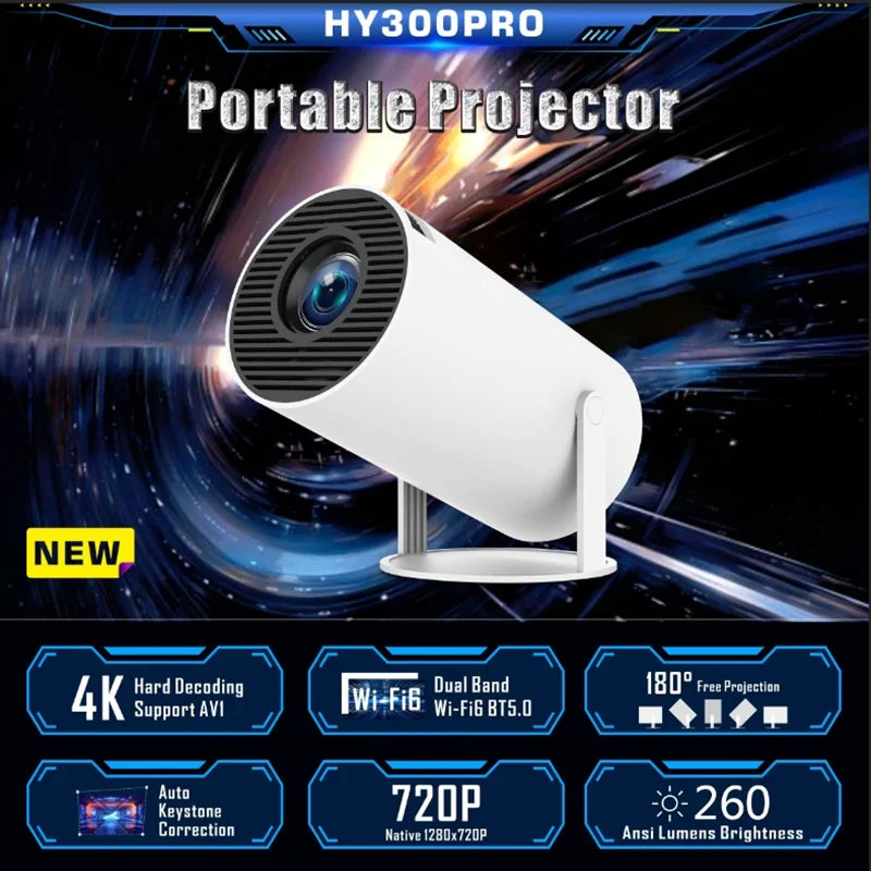 DITONG Hy300 PRO Projector 4K