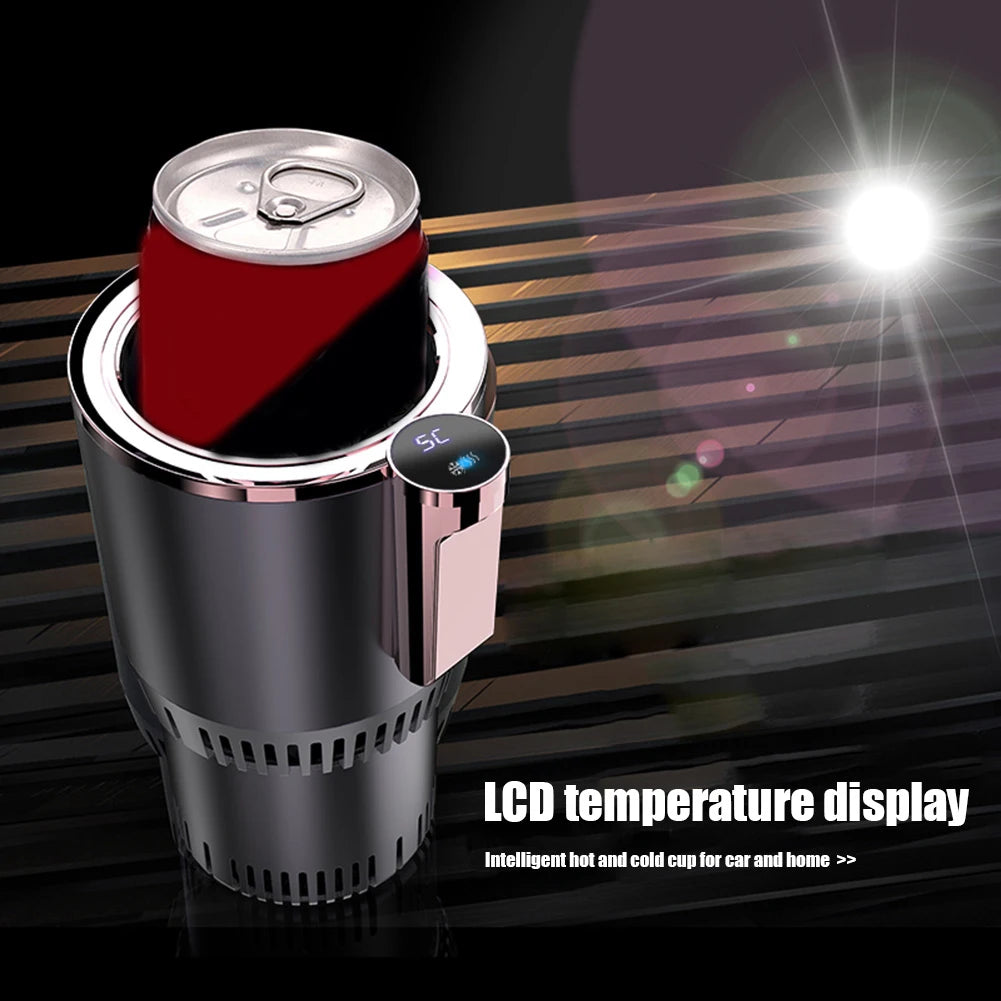 Portable Smart 2 In 1 12V Car Cup Cooler Warmer